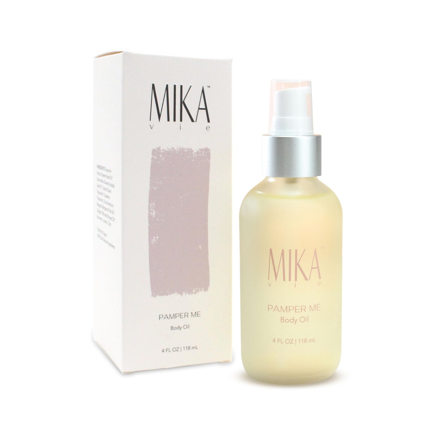 Mika Vie Organic Body Oil for Women Certified Organic Body Oil for Dry Skin Hydrating & Moisturing Vegan and Paraben Free