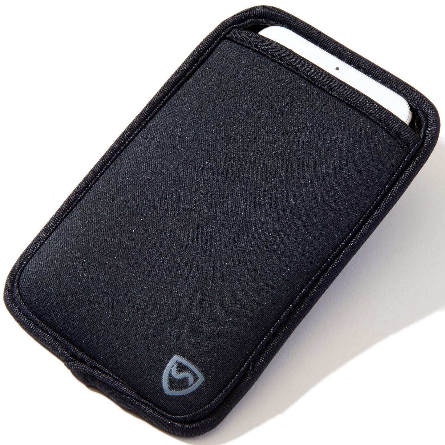Shield Your Body Anti Radiation Cell Phone Pouch Cell Phone Sleeves for Blocking EMF Radiation Blocker for Cell Phone Black XL for Phones Up to 3.25-inches Wide (7 x 4.25 Inches Pouch Size)