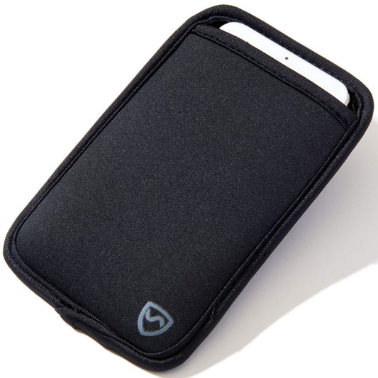 Shield Your Body Anti Radiation Cell Phone Pouch Cell Phone Sleeves for Blocking EMF Radiation Blocker for Cell Phone Black XL for Phones Up to 3.25-inches Wide (7 x 4.25 Inches Pouch Size)