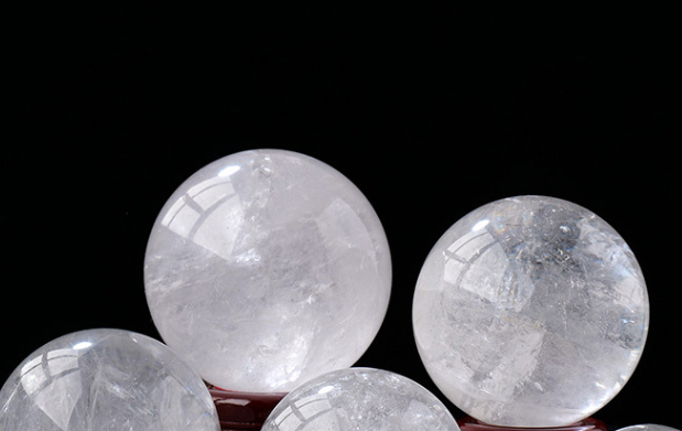 Natural Clear Quartz Crystal Ball