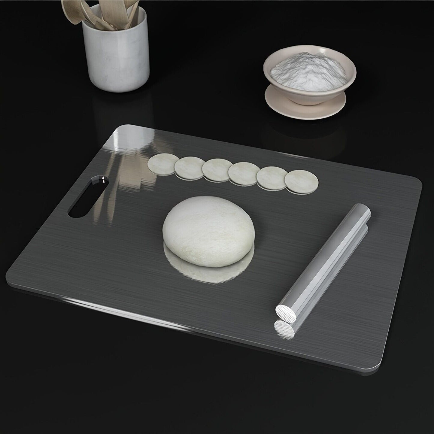 100% Pure Titanium Cutting Boards - Cutting Boards - Durable, Hygienic