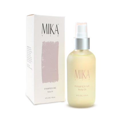 Mika Vie Organic Body Oil for Women  Certified Organic Body Oil for Dry Skin  Hydrating & Moisturing Vegan and Paraben Free