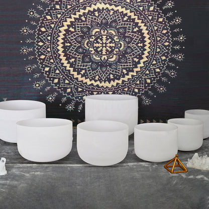 Authentic Classic Crystal Singing Bowl Instrument